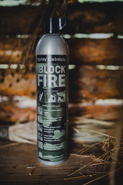 Spray Gaśniczy iBlockFIRE Military