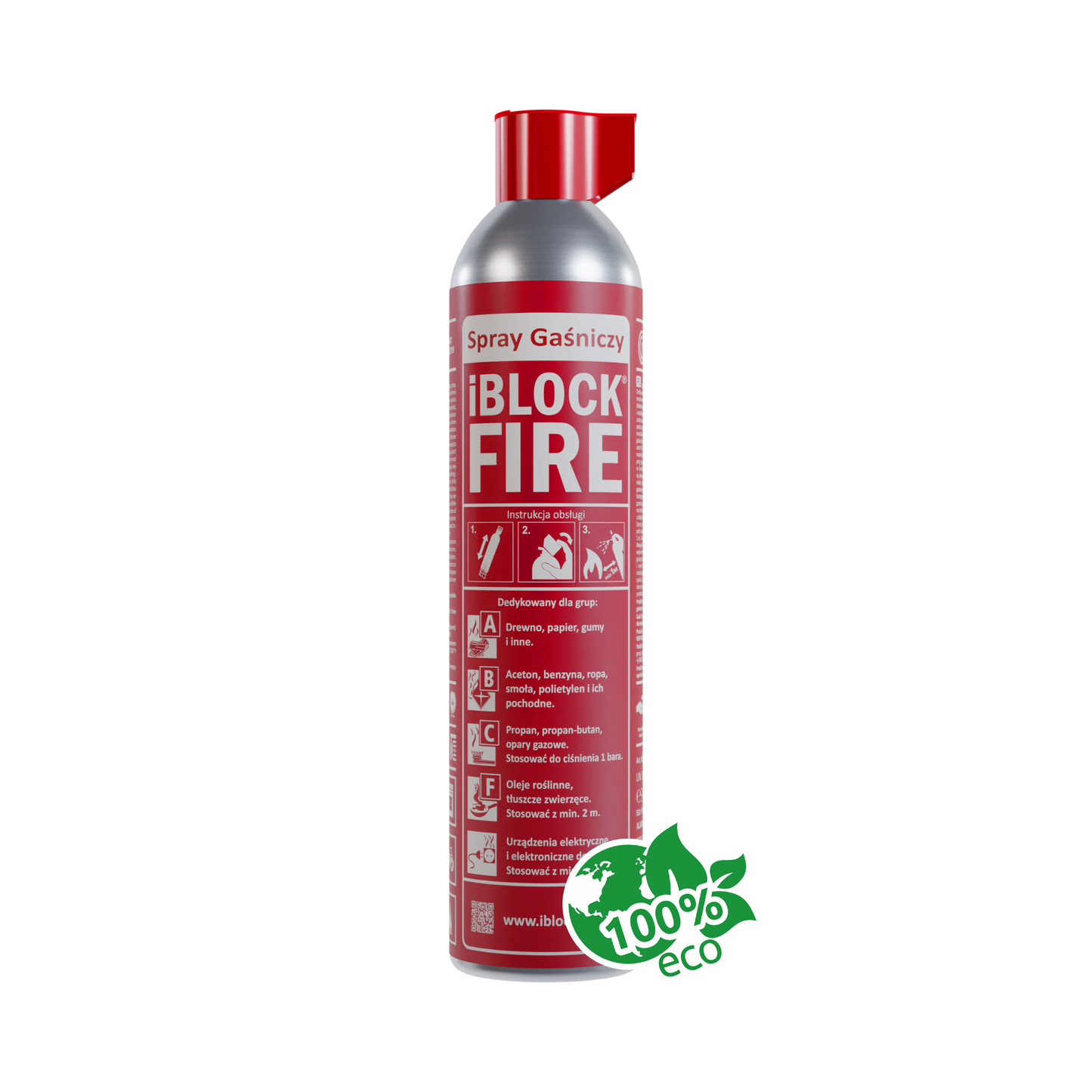 Spray Gaśniczy iblockfire 600PRO