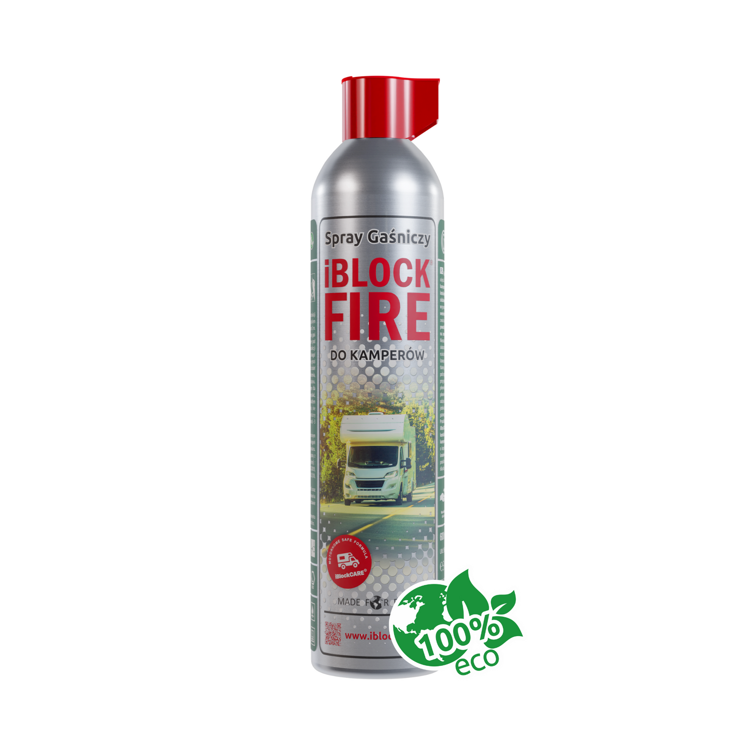 Spray Gaśniczy iBlockFIRE do Kamperów
