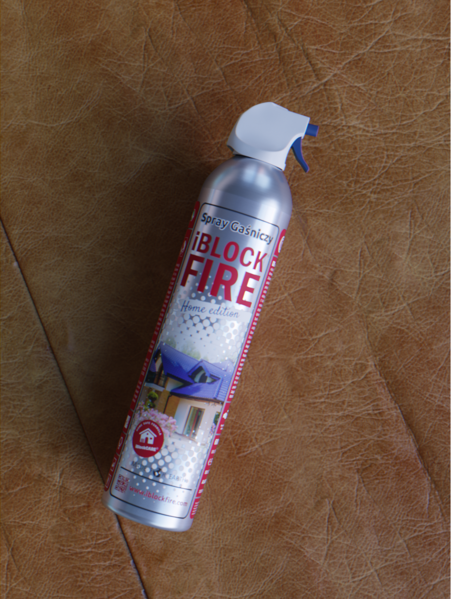Spray Gaśniczy do domu iBlockFIRE Home Edition