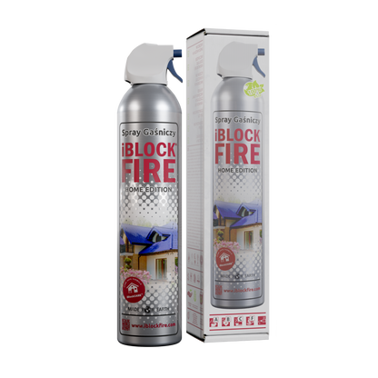 Spray Gaśniczy iBlockFIRE Home Edition