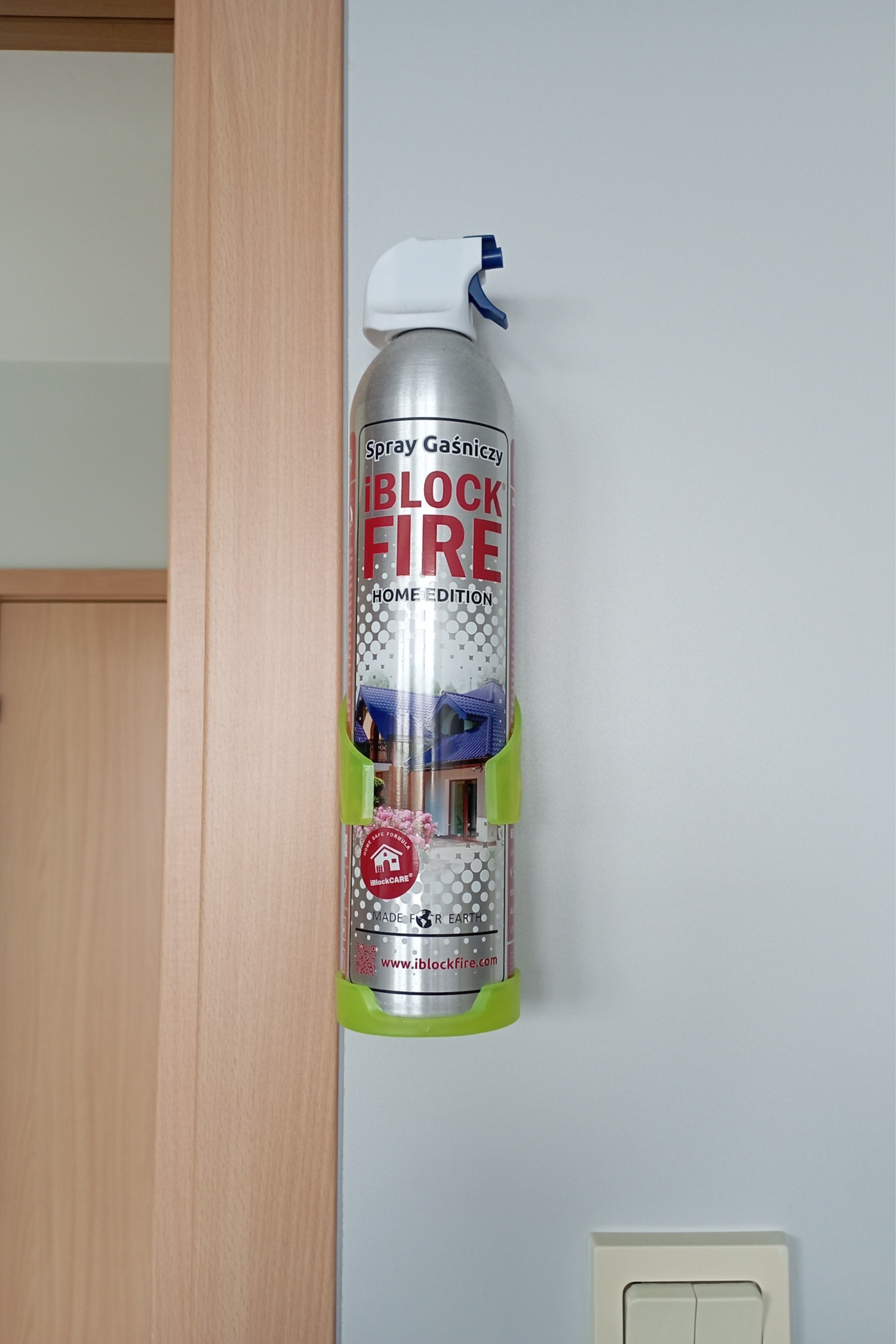 Uchwyt na Spray Gaśniczy iBlockFIRE