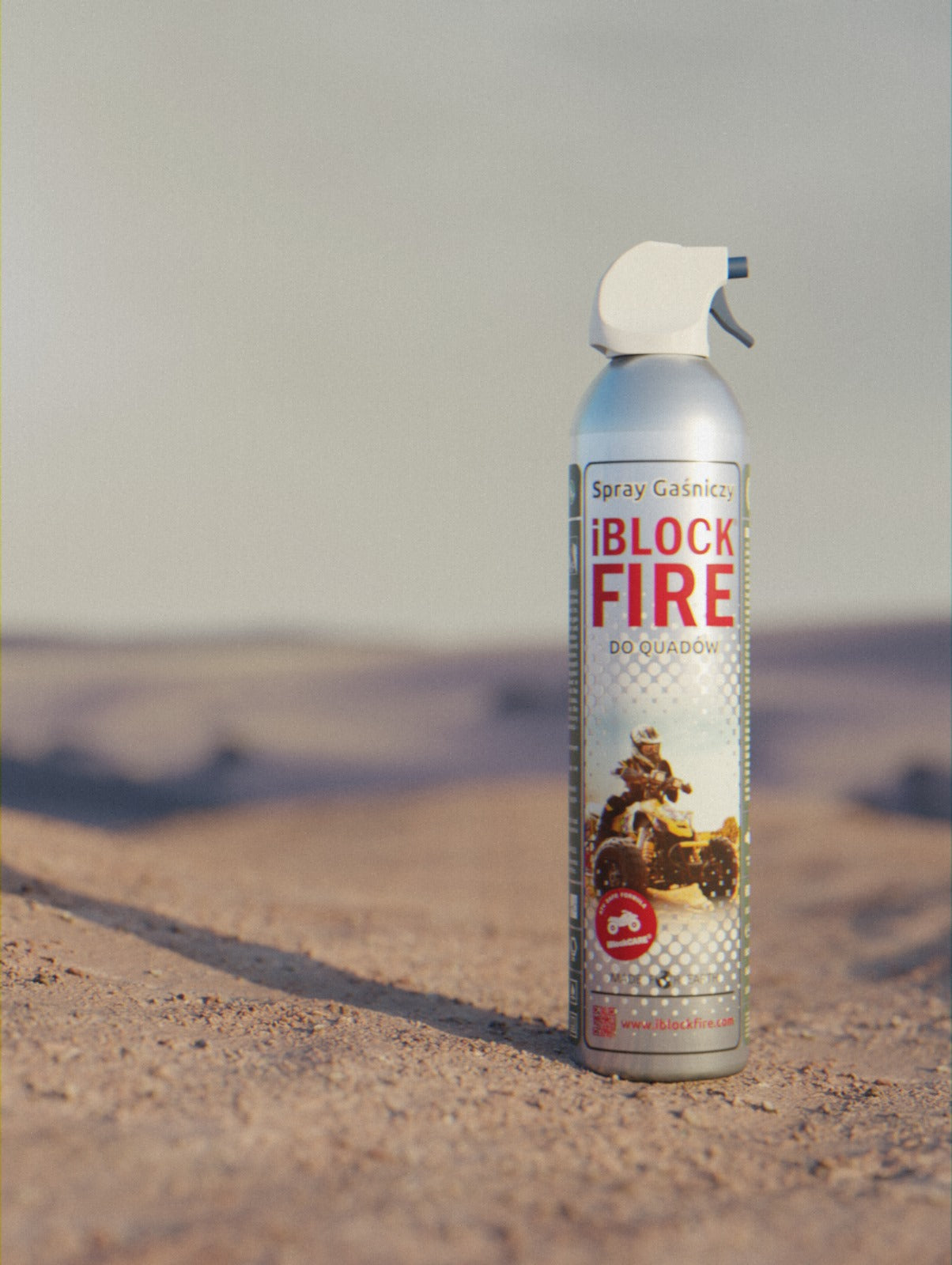Spray gaśniczy iBlockFIRE do Quadów na pustyni