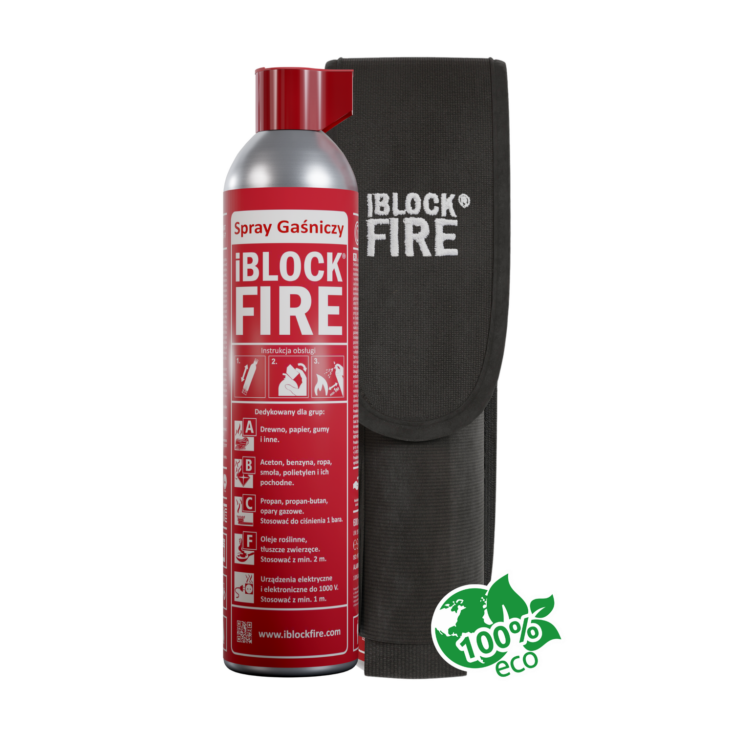 Pokrowiec na Spray Gaśniczy iBlockFIRE